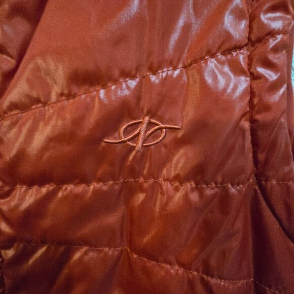 NordicTrack Red Puffer Vest XL Polyester Quilted Shell Lightweight Insulated Wom - Picture 10 of 12